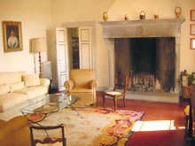 Villa Bruschetti, a large private villa rental a short drive from Florence, Tuscany, Italy. Sleeps 15.