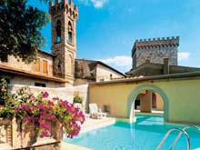 Stay in a Tuscan castle - rent Castello di Volognano near Florence, Tuscany, Italy.