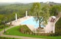 Villa La Loggia-two luxurious apartments in a graceful Tuscan country villa. Montaoine, Tuscany, Italy. May be rented as a whole to sleep 10 people.