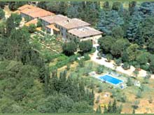 Country apartments in a classical Italian villa in Chianti, Tuscany