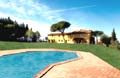 La Vista farmhouse holiday apartments, between Florence and Pisa. Vacation rentals in Tuscany, Italy.