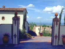 Self-catering holiday rental apartments in Tuscany, Italy.