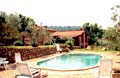 Rental lodging in Tuscany, Italy. Fienile Il Noce, a charming Italian holiday rental house, with pool, close to Arezzo. Sleeps 6+2