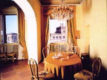 Siena apartment rental with view of Piazza del Campo and the Palio